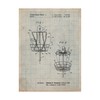 Trademark Fine Art Cole Borders 'Disk Golf Basket' Canvas Art, 35x47 ALI22096-C3547GG